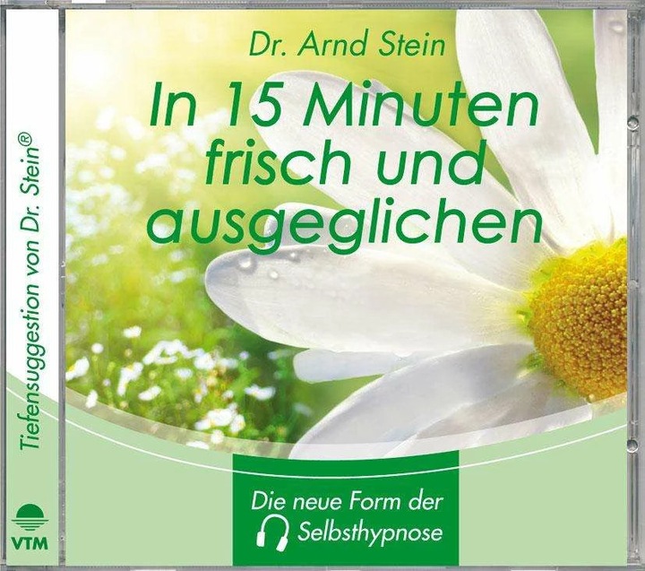 Produktbild in 15 Minuten frisch und ausgeglichen (Deutsch, Arnd Stein, 1994)