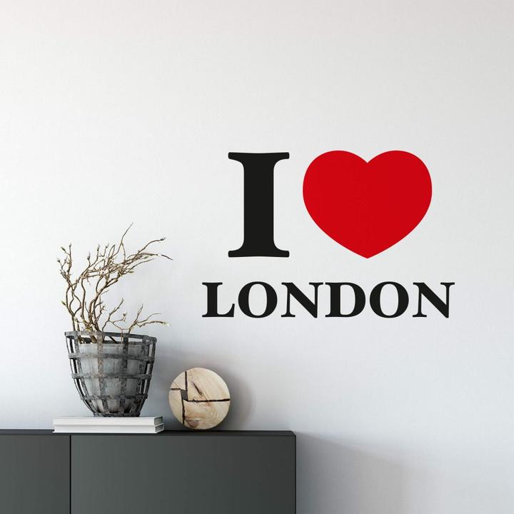 Produktbild Trenddeko I love London (100 x 69 cm)