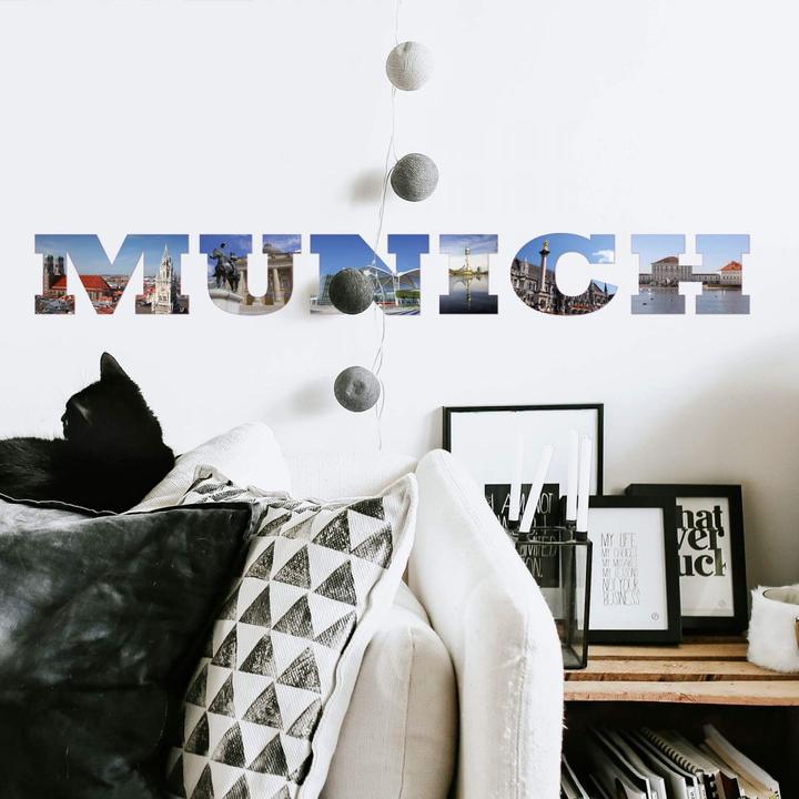 Actual product image Trenddeko Impressions Munich (80 x 12 cm)