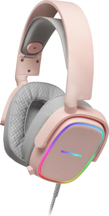 Image du produit Mars Gaming Casque Micro Gamer Mhax RGB (Rose) (Filaire)