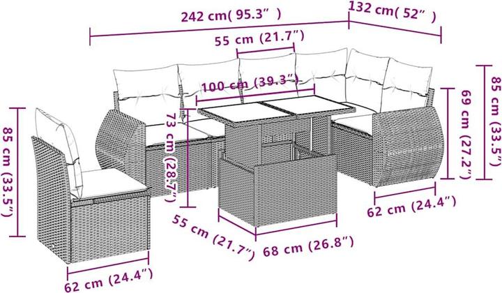 Produktbild vidaXL Esmeralda