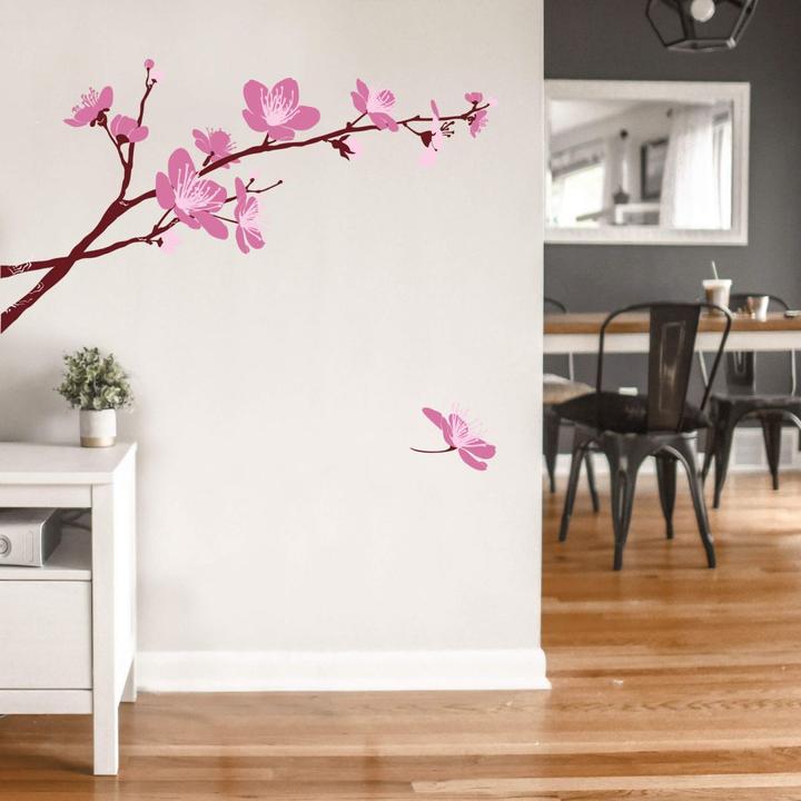 Actual product image Trenddeko Cherry blossoms 03 (180 x 99 cm)