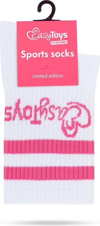 Actual product image Easytoys Sports Socks - White (L/XL)