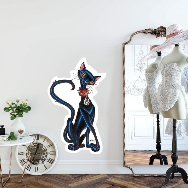 Actual product image LA Ink Siamese cat (24 x 24 cm)