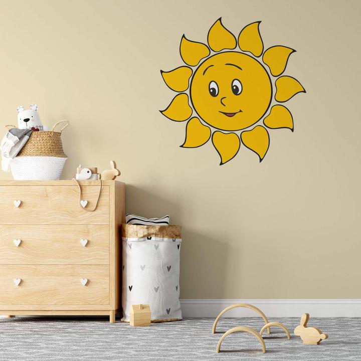 Actual product image Trenddeko Love sun (20 x 20 cm, 100 x 100 cm, 80 x 80 cm, 60 x 60 cm)