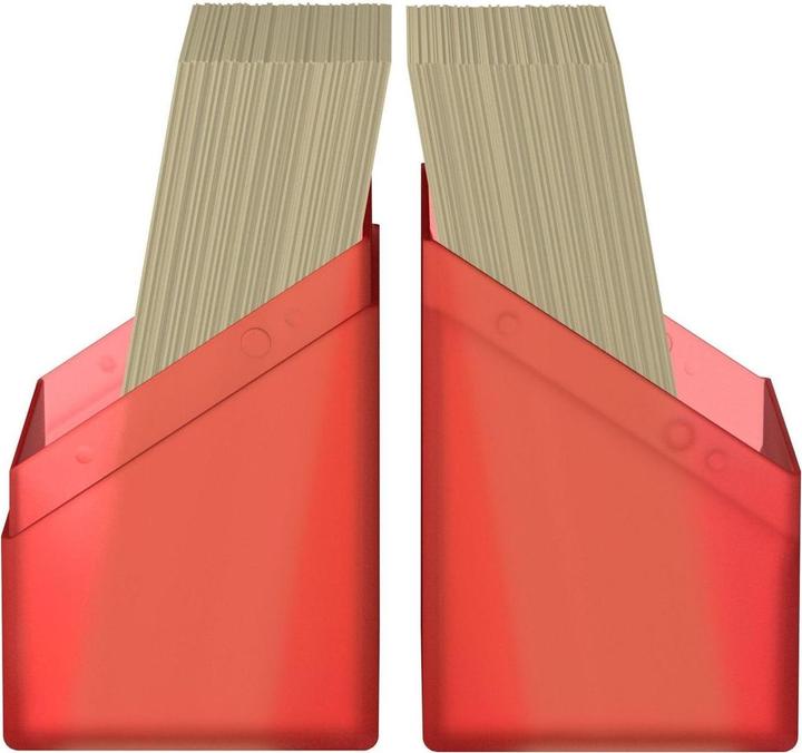 Actual product image Ultimate Guard Card Box Boulder Deck Case Standard Size 60+ Ruby