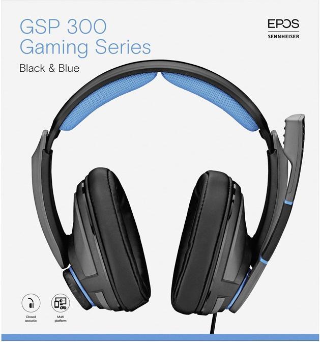 Actual product image EPOS Gaming Sennheiser GSP 300 Blue (Blue) (Cable)