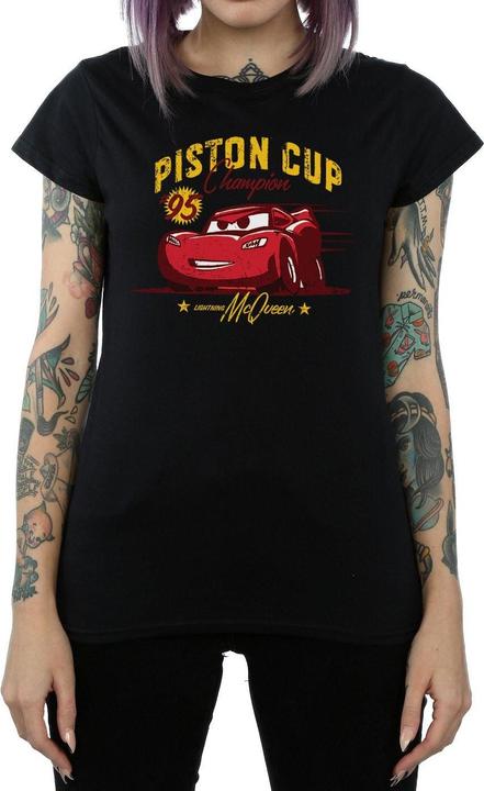 Immagine prodotto Disney Cars Piston Cup Champion Maglietta Donna (XL)