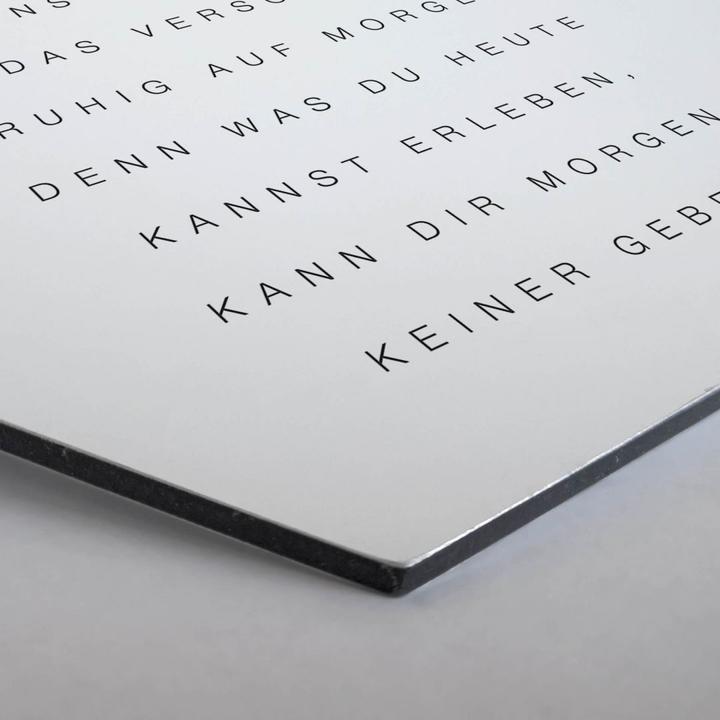 Produktbild Trenddeko Was du heute kannst besorgen... (75 x 65 cm)