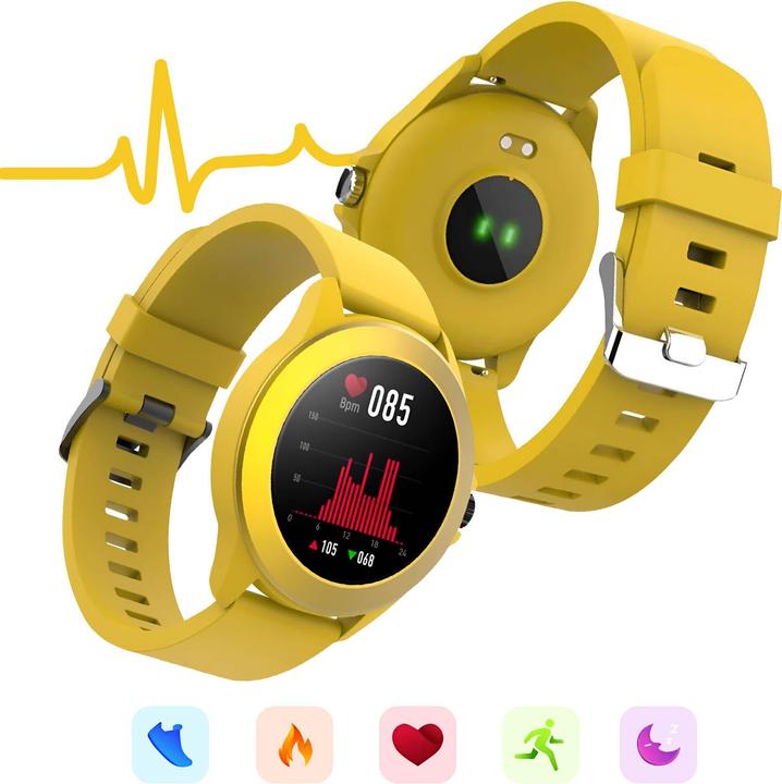 Actual product image Forever Smartwatch Colorum CW-300 xYellow (43 mm)