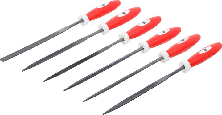 Produktbild BGS Nadelfeilen-Satz 140 mm 6-tlg. (Hieb 3, 140 mm)