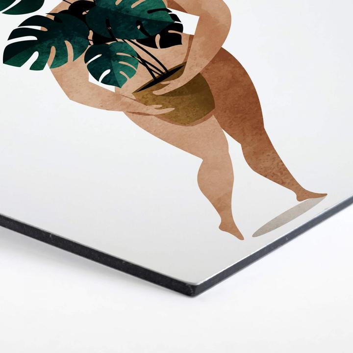 Actual product image Trenddeko The naked woman (25 x 22 cm)
