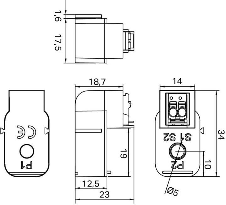 Produktbild Wago Aufsteck-Stromwandler
