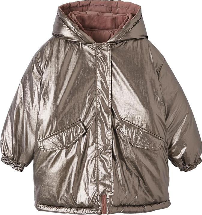 Immagine prodotto Vertbaudet Mädchen Wende-Jacke mit Kapuze, Wattierung Recycling-Polyester (86)