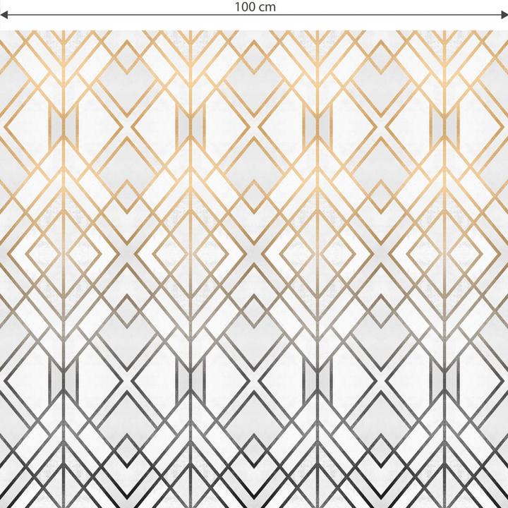 Produktbild Trenddeko Gold und Silber (100 x 50 cm)