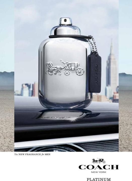 Actual product image Coach Men Platinum (Eau de parfum, 60 ml)
