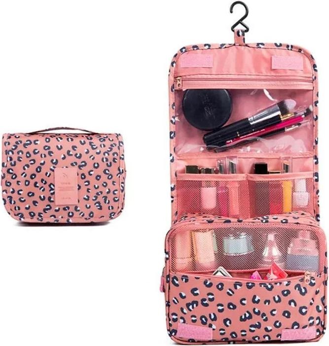 Only-Bags.Store Kosmetiktasche mit Nylon-Haken, Make-up-Tasche, hohe Kapazität, Aufbewahrungstasche für