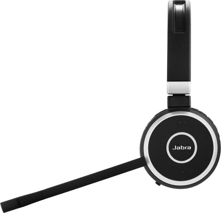 Produktbild Jabra Headset Evolve 65 SE MS Duo USB inkl. Ladestation (Kabellos, USB-A)