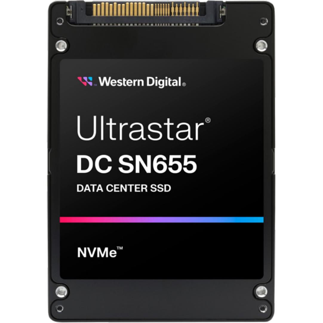 WD Ultrastar DC SN655 3.84TB NVMe TCG (3840 GB, 2.5"), SSD