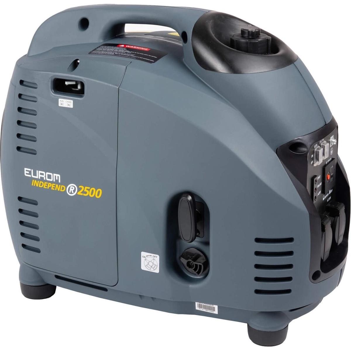 Eurom, Generatore di corrente, Euro Independ-R 2500 4-takt petrol inverter aggregaat Generatore 2500W - 441734 (2200 W, 5.70 l)