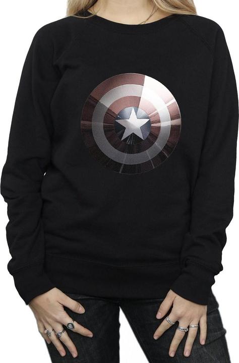 Immagine prodotto Felpa donna/donna Captain America Shield Shiny (M)