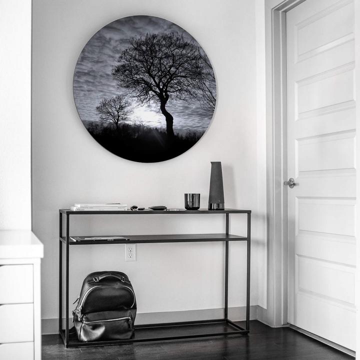 Produktbild Trenddeko Black and White Sunset (Ø 70 cm)