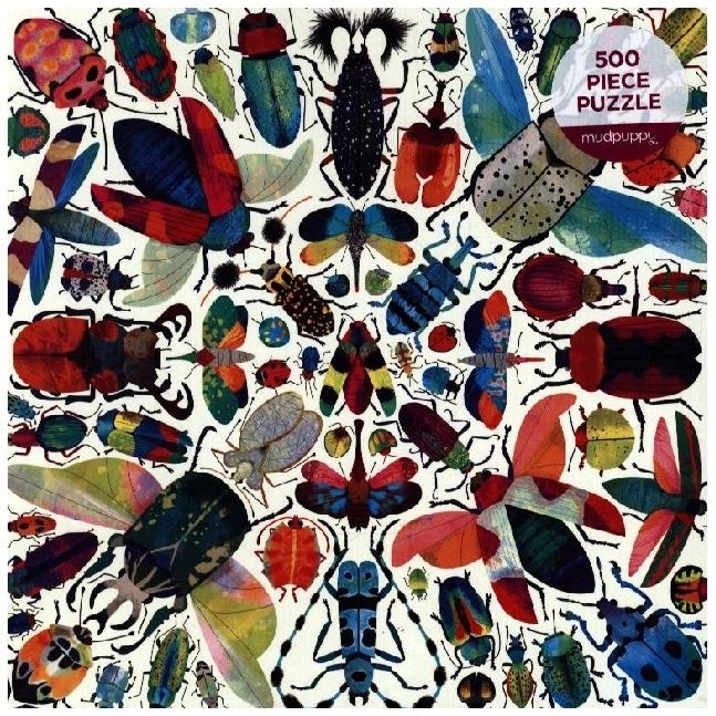 Thumbnail - Abrams & Chronicle Kaleido Beetles 500 Piece Family Puzzle (Collectif, Englisch), Sonstige Literatur