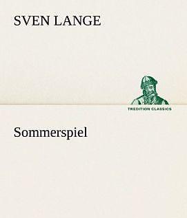 Produktbild Sommerspiel (Deutsch, Sven Lange, 2012)