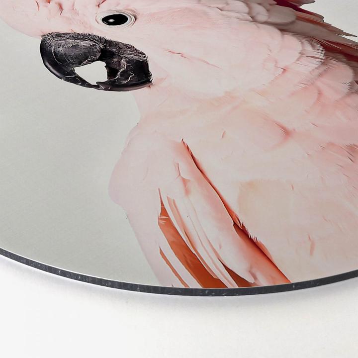 Actual product image Trenddeko Pink cockatoo (Ø 30 cm)