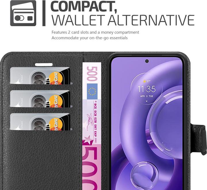 Actual product image Cadorabo Case for Motorola EDGE 30 NEO with Stand function (Motorola Edge 30 Neo)