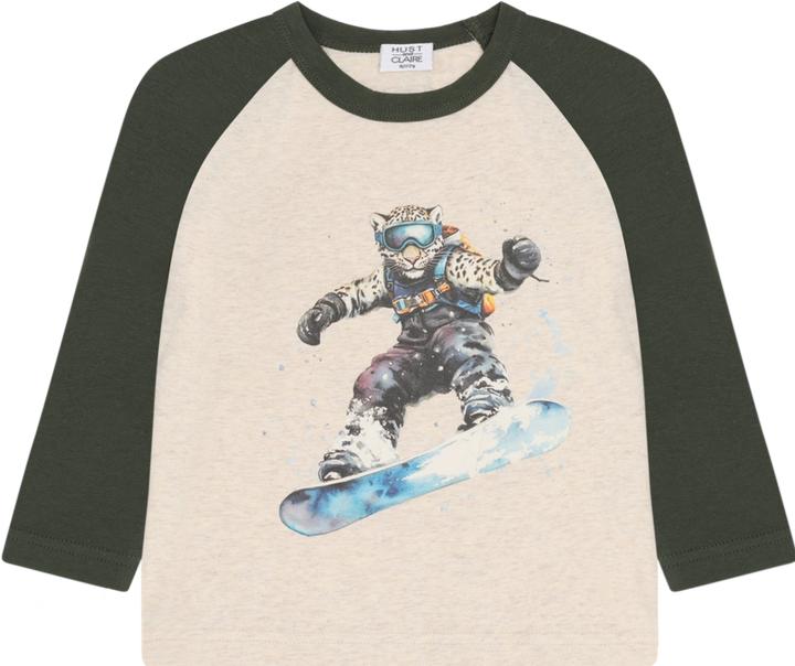 Produktbild Hust and Claire Langarmshirt Anton Schneeleopard (110)