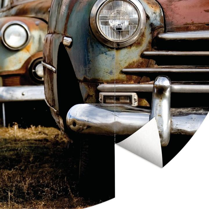 Immagine prodotto Trenddeko Vecchie auto arrugginite (Ø 188 cm)