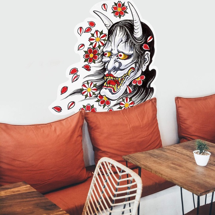 Produktbild Miami Ink Hannya Maske (55 x 60 cm)