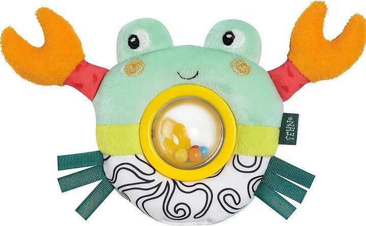Produktbild Fehn Drehballrassel Krabbe Mehrfarbig, Material: Bouclette