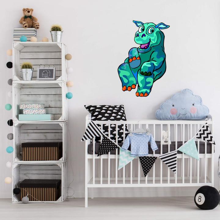 Produktbild Trenddeko Nilpferd (20 x 20 cm)