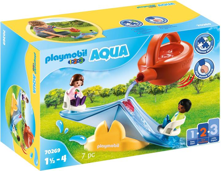 Produktbild Playmobil Wasserwippe mit Giesskanne (70269, Playmobil 1.2.3)