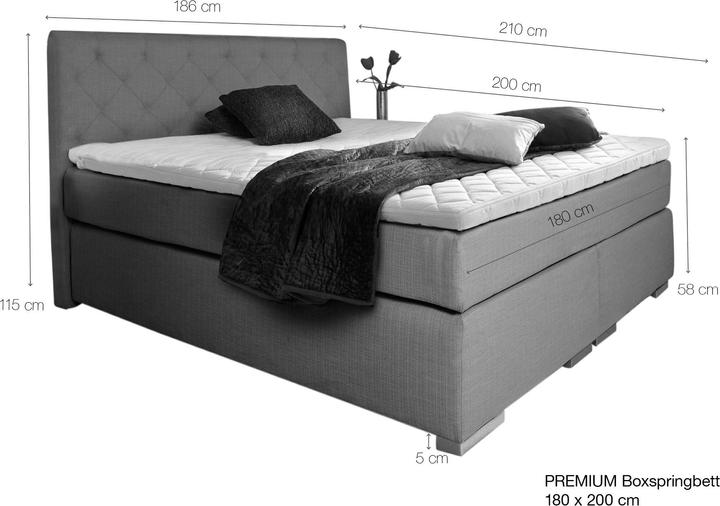 Produktbild Möbel-Eins Premium (180 x 200 cm)