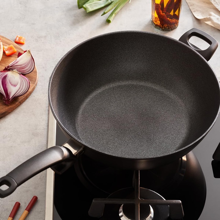 Actual product image Fissler adamant wok pan 32 cm INDUCTION (32 cm, Wok, Aluminium)