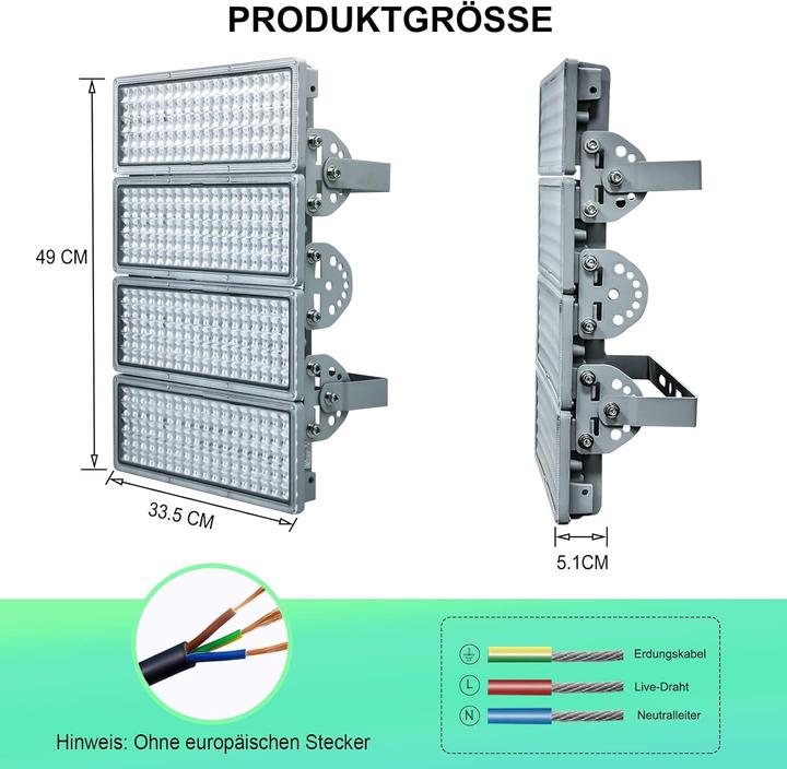 Image du produit Powful Projecteurs (40000 lm, IP67)