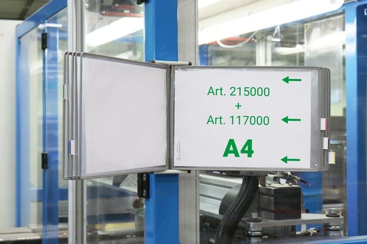 Produktbild Tarifold Klarsichttafel-Wandhalter