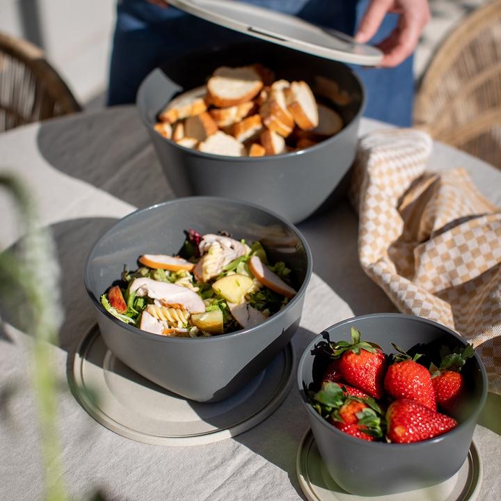 Produktbild Koziol Vorratsdose Connect 1 l, Grau (1 l)