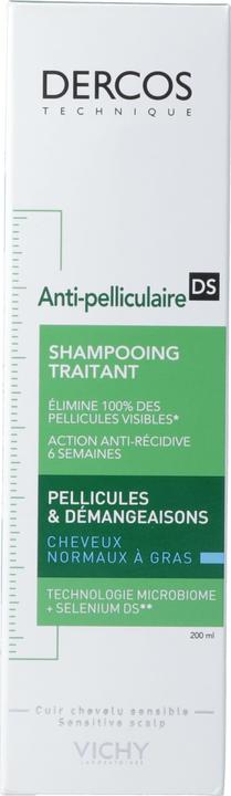 Immagine prodotto Vichy Dercos Shampooing Anti-Pelliculaire cheveux gras (200 ml, Shampoo liquido)