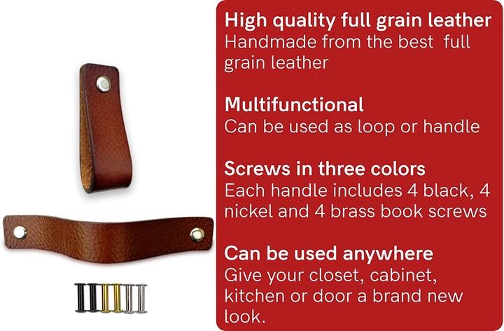 Produktbild Brute Strength Ledergriffe