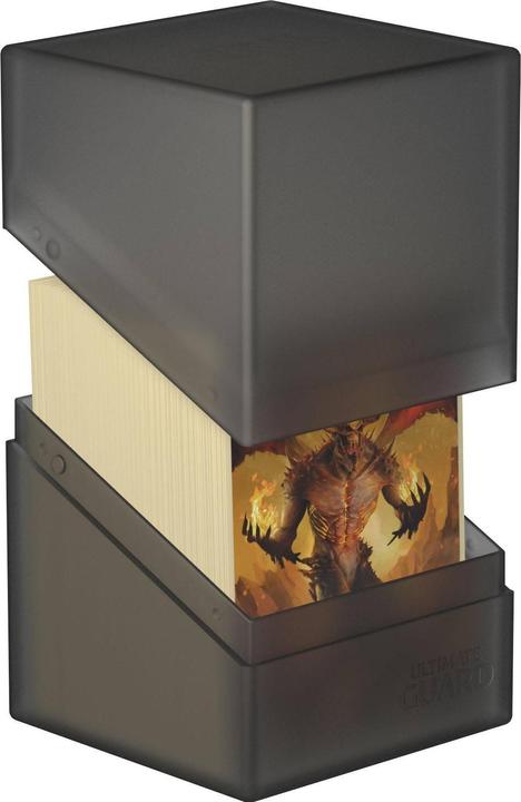 Image du produit Ultimate Guard UGD010692 - Boîte à cartes Boulder - 100+ cartes, taille standard, onyx