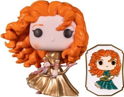 Produktbild Funko POP! Disney Princess Rebelle - Merida with Crossbow (Gold) with Pin