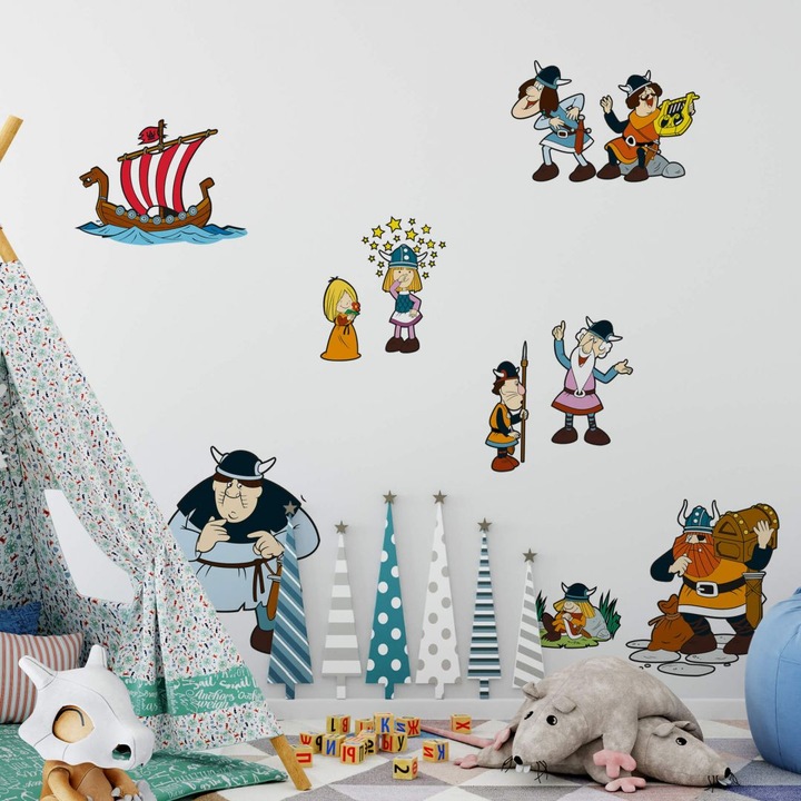 Actual product image Wickie Viking set (80 x 120 cm)
