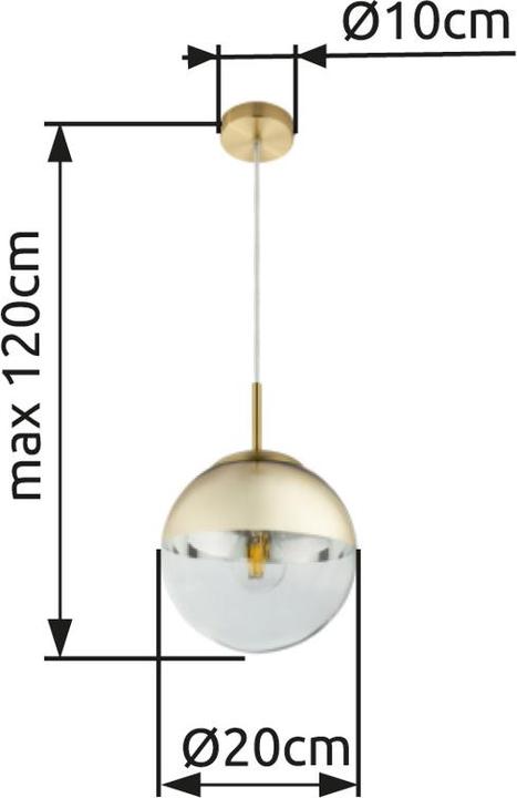 Image du produit Globo Lampe à suspendre Varus (E27)