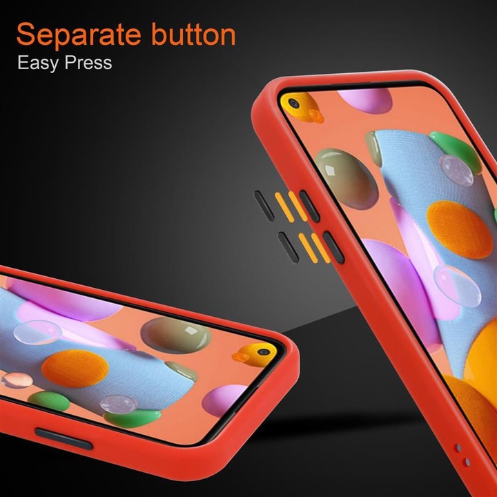 Immagine prodotto Cadorabo Copertura opaca ibrida (Samsung Galaxy M11, Samsung Galaxy A11)
