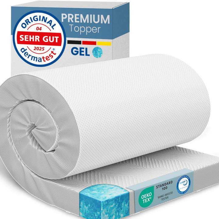 Eloneo Gel Topper Matratzenauflage (100 x 200 cm)