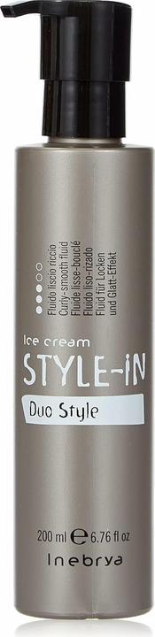 Inebrya Style-In Duo Style Curly Smooth Fluid - Wavy hair smoothing serum - 200ml (200 ml)
